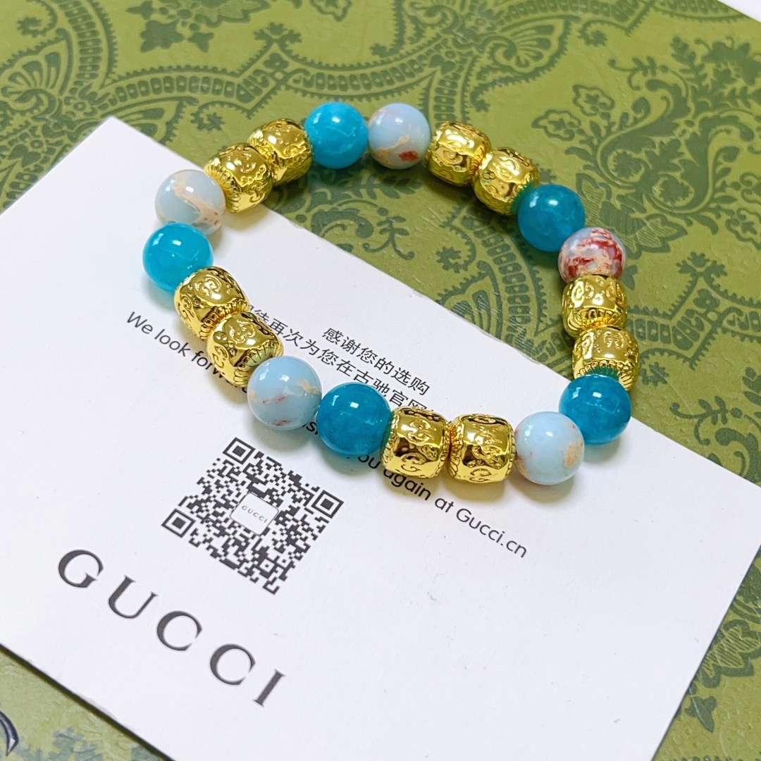 Gvc*1 Natural Stone Bracelet Multicolor For Women