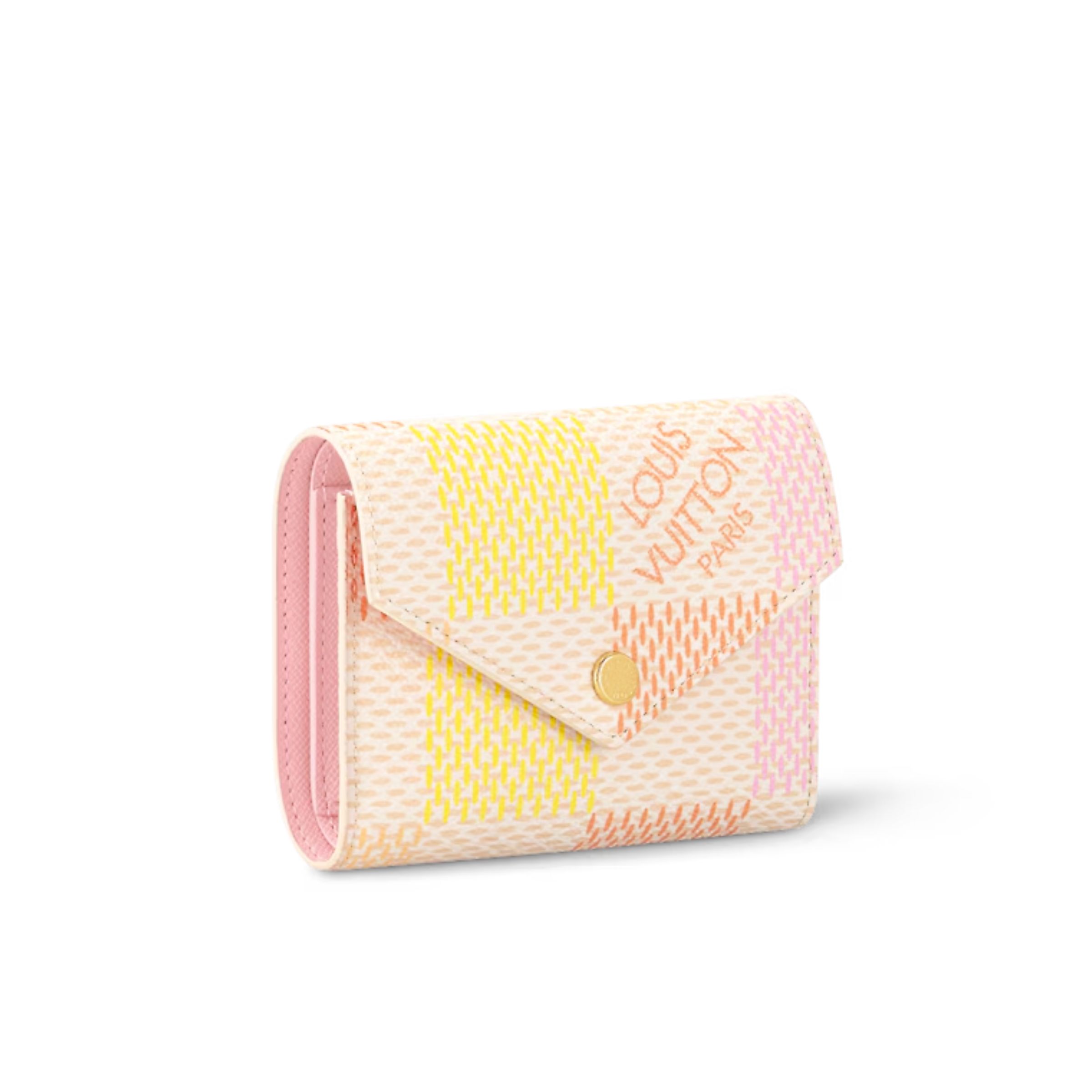 L0vis Vvtt0n Victorine Wallet Pink For Women 4.7 Inches/ 12 Cm N40638