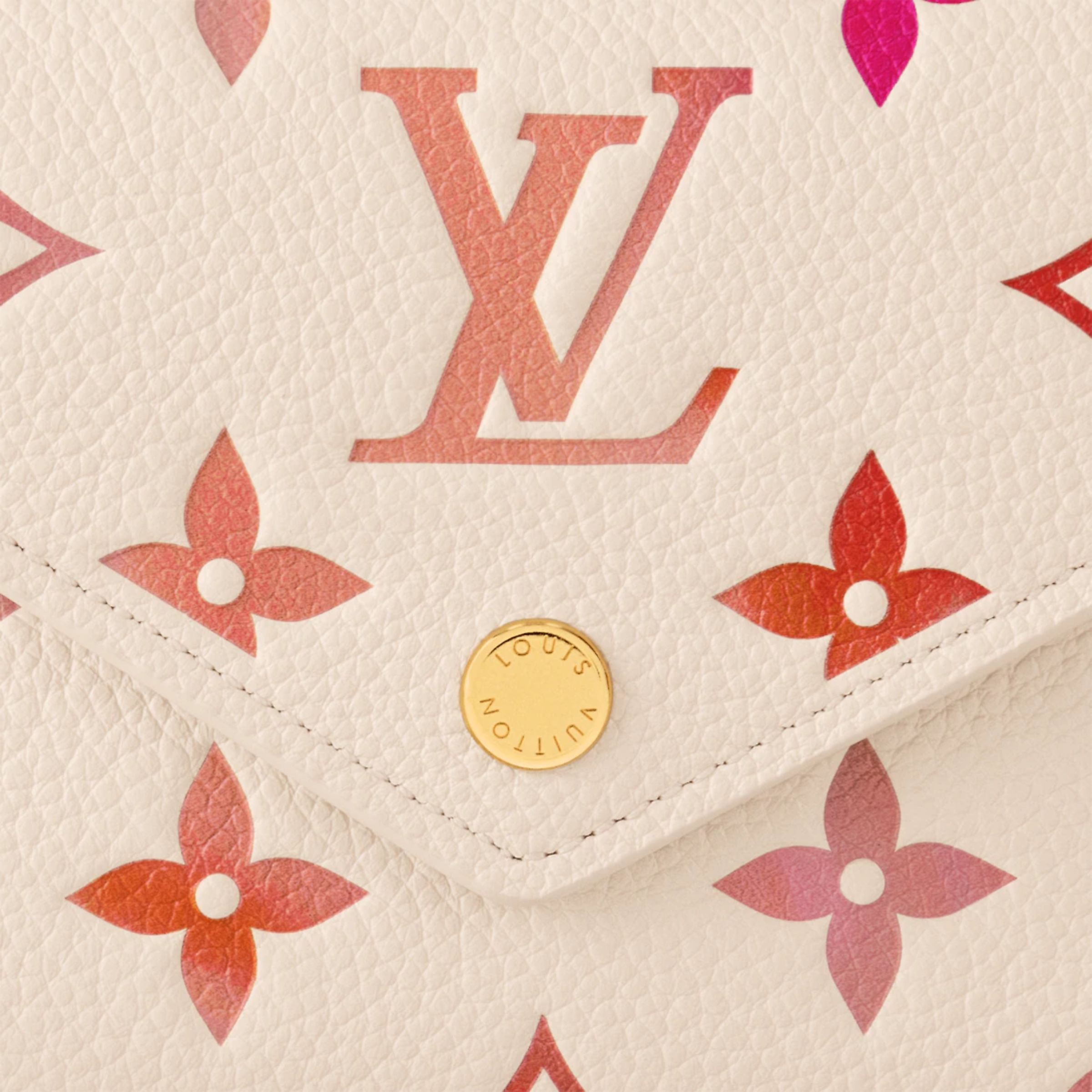 L0vis Vvtt0n Victorine Wallet Cream For Women 4.7 Inches/ 12 Cm M83507