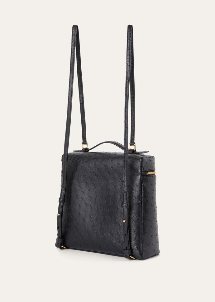 [True-to-ORIGINAL]L0r0 P1ana Extra Pocket backpack L23.5 Black For Women 9.1in/23cm FAN4194 8000