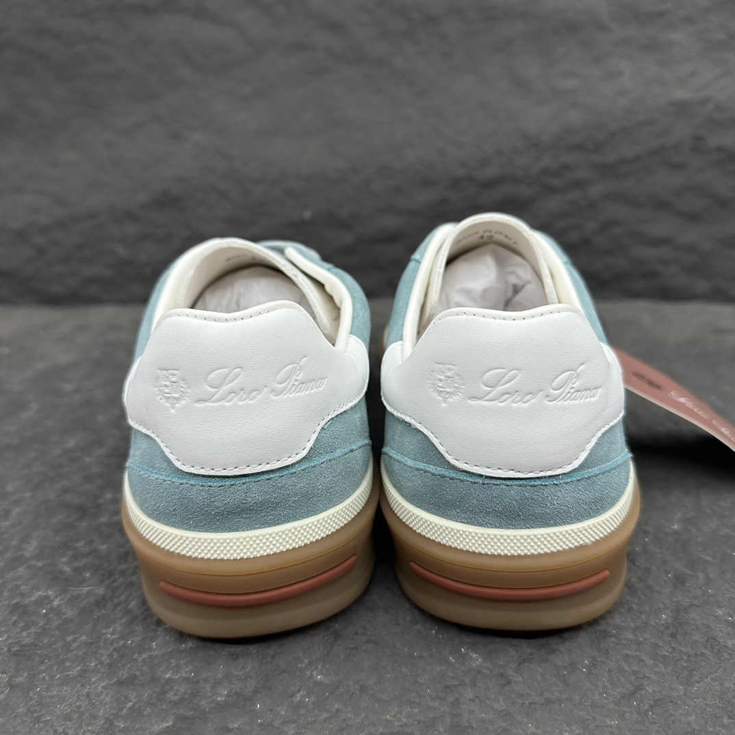 L0r0 P1ana Tennis Walk Sneakers Green For Men FAN8505