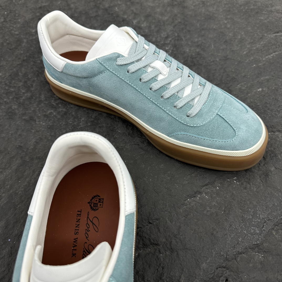 L0r0 P1ana Tennis Walk Sneakers Green For Men FAN8505