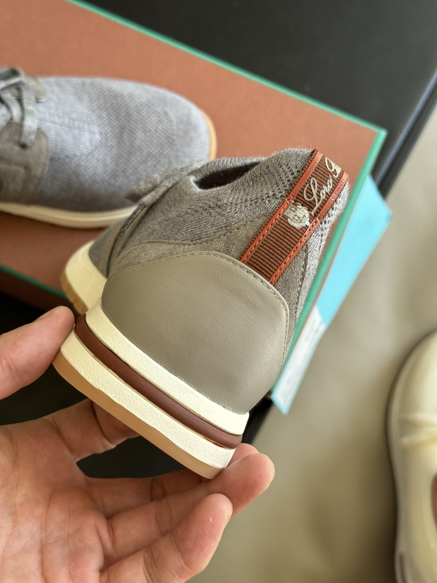 L0r0 P1ana 360 Lp Lady Flexy Walk Sneaker Flannel Gray For Women – FAI7759 M579