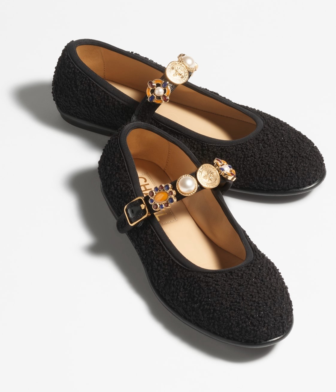 Ch**el Mary Janes Black For Women- G45778 B17251 94305