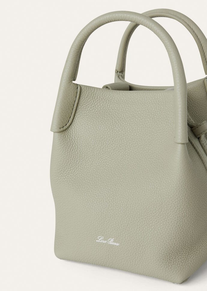 [True-to-ORIGINAL]L0r0 P1ana Micro Bale Bag Light Wasabi For Women 5.2 in/ 13 cm FAN4647 50YB