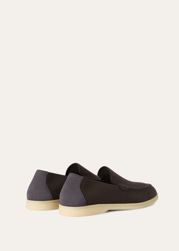 L0r0 P1ana Summer Walk Knitted Black For Men FAM1581