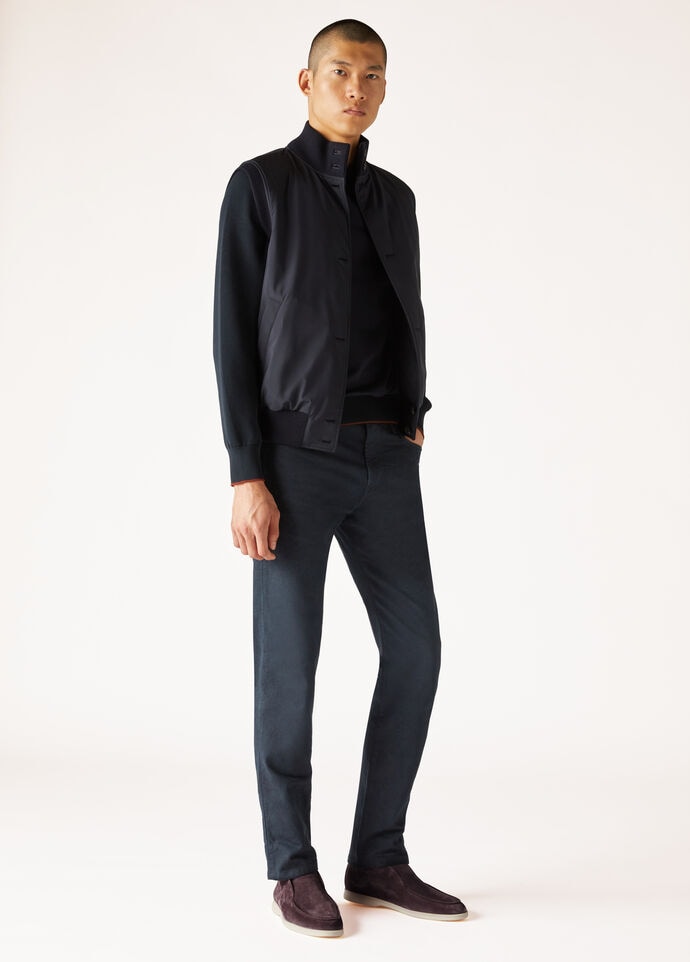 L0r0 P1ana Open Walk Chukka Boots Black For Men FAB4368