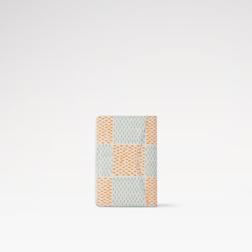 L0vis Vvtt0n Pocket Organizer Wallet White For Men 4.3in/11cm N40678