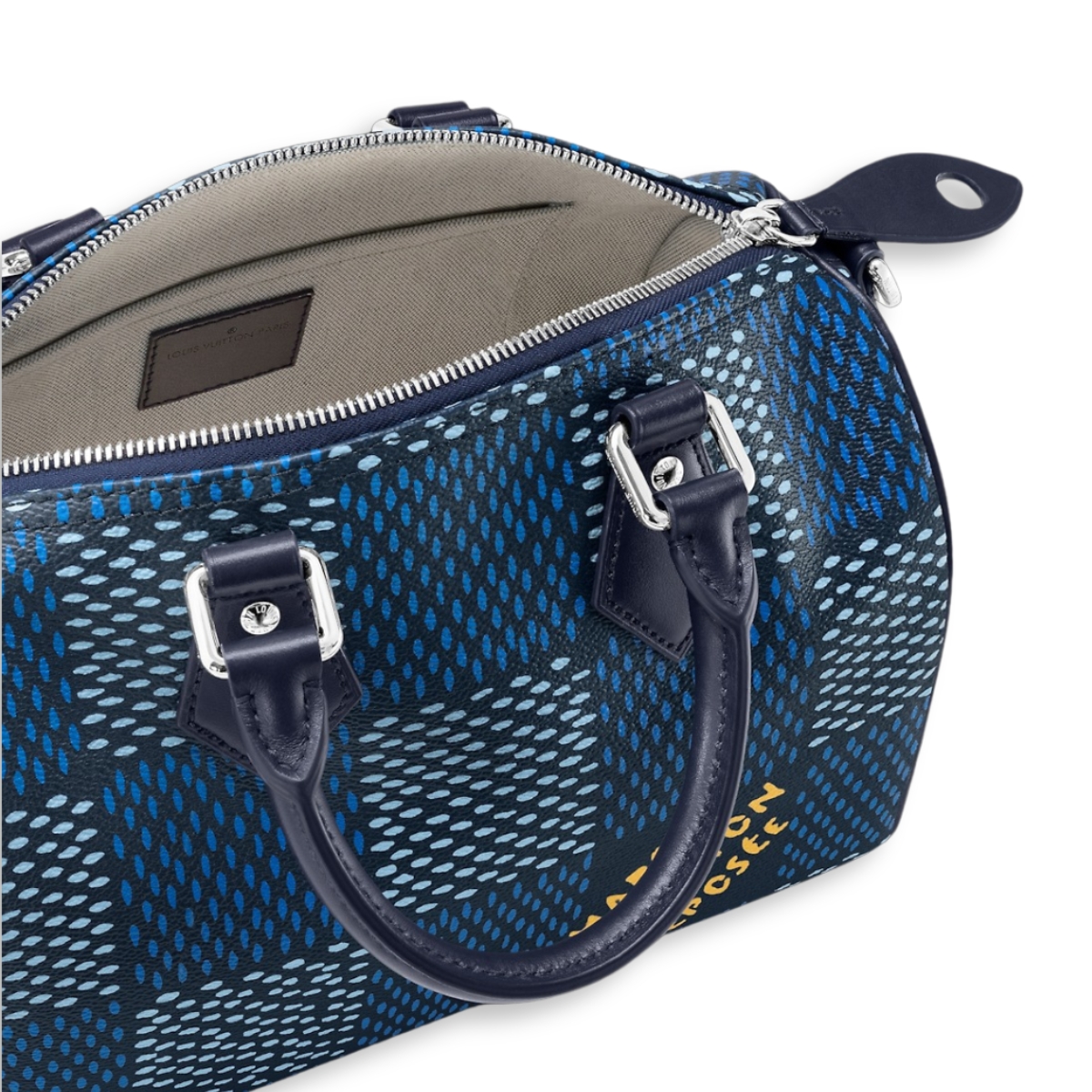 L0vis Vvtt0n Speedy 25 Bandoulière Bag Blue For Men N40691 9.8in/25cm