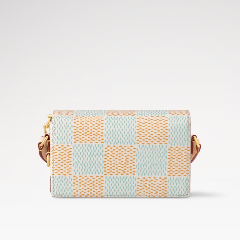 L0vis Vvtt0n Steamer Wearable Wallet Bag White For Men N40674 7.1in/18cm