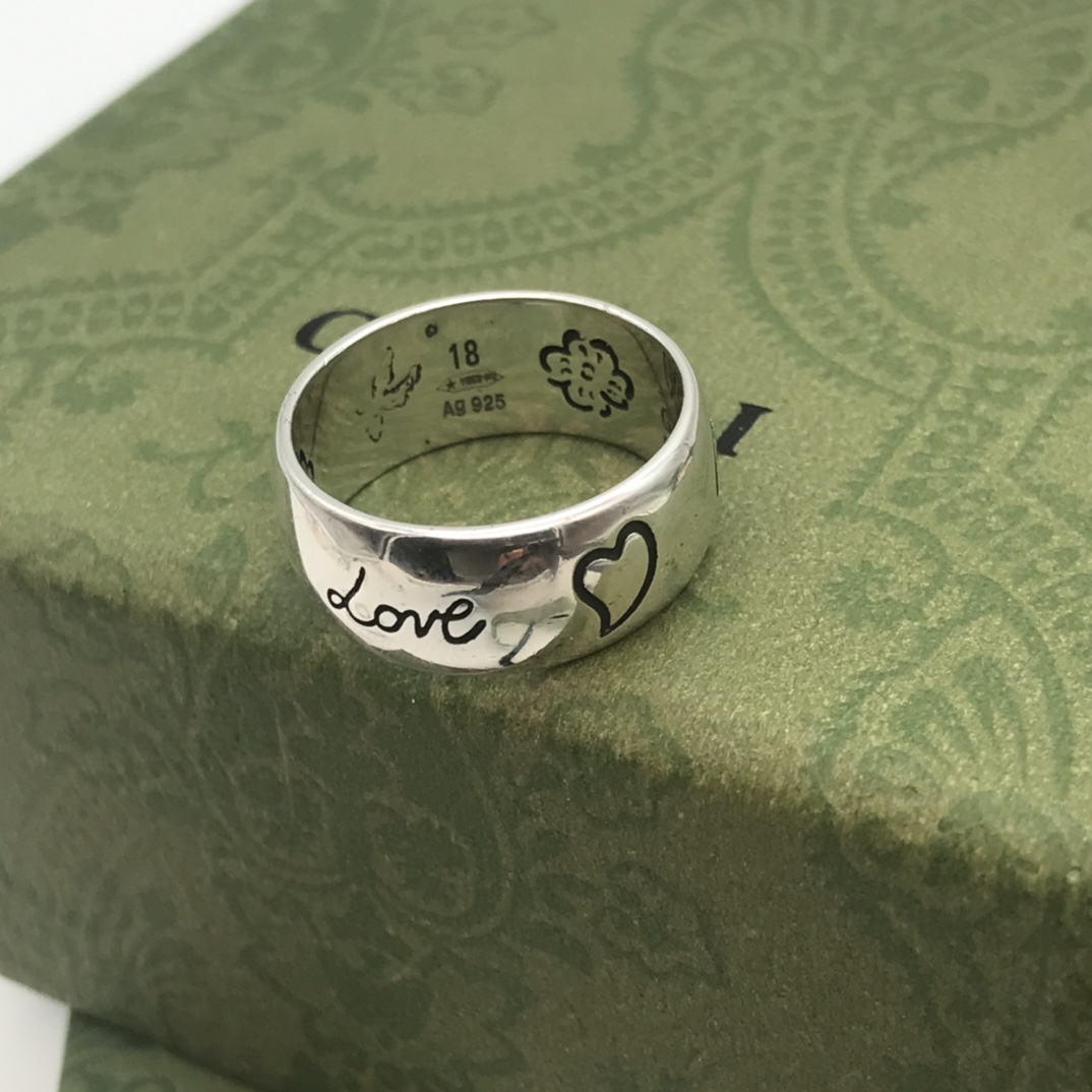 Gvc*1 Love Ring Silver For Women