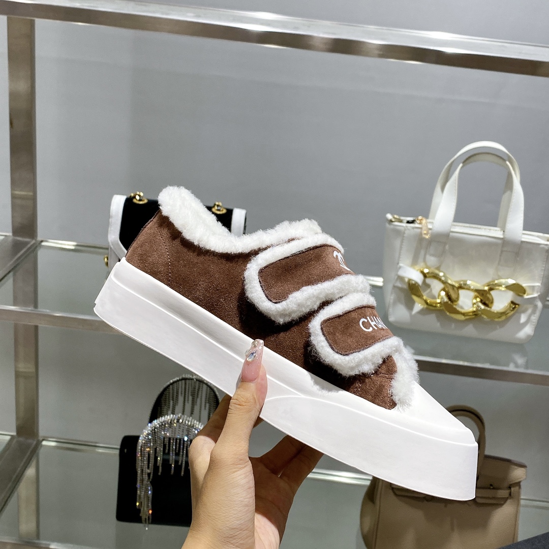 Ch**el Sneakers Brown For Women