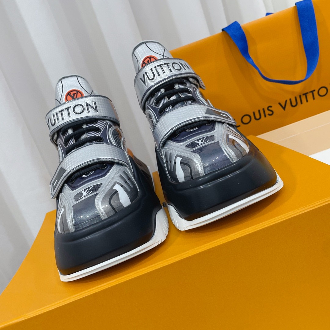 L0vis Vvtt0n LV Archlight 2.0 Platform Sneaker Silver For Women 1AB13N