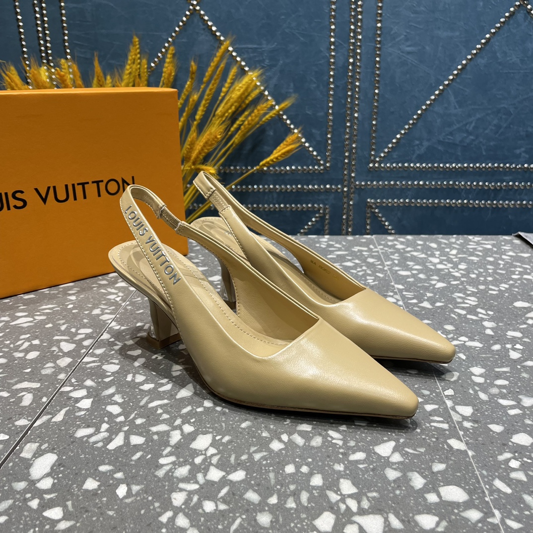 L0vis Vvtt0n Sparkle Slingback Pump Beige For Women 1AB0Q5