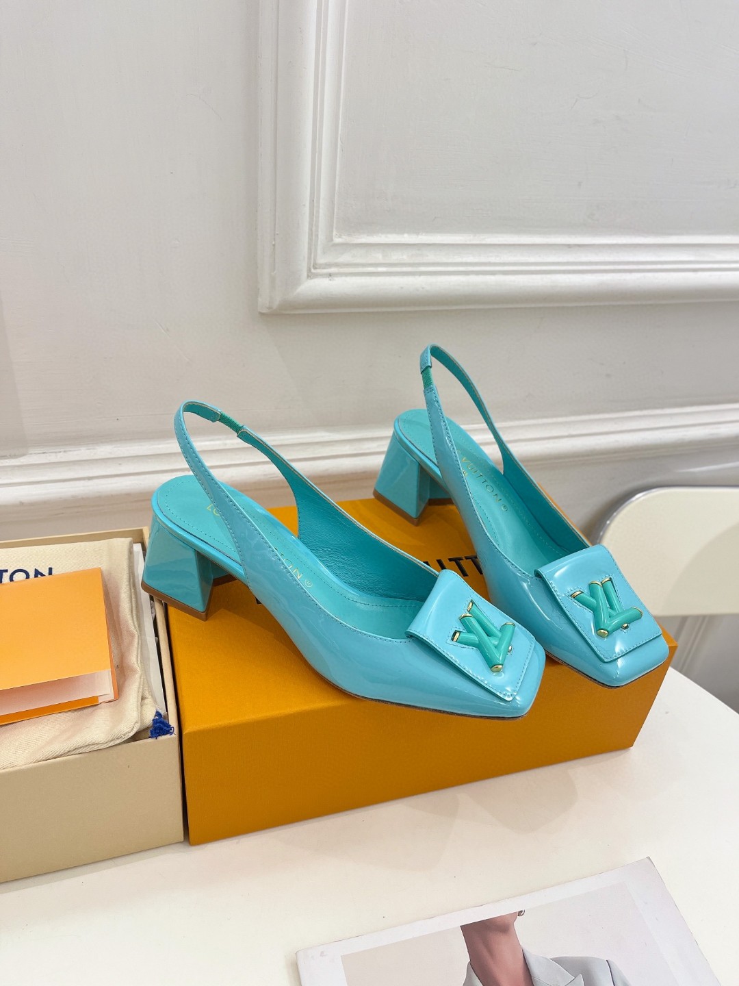 L0vis Vvtt0n Shake Slingback Pump Jade Green For Women 1AB0VF