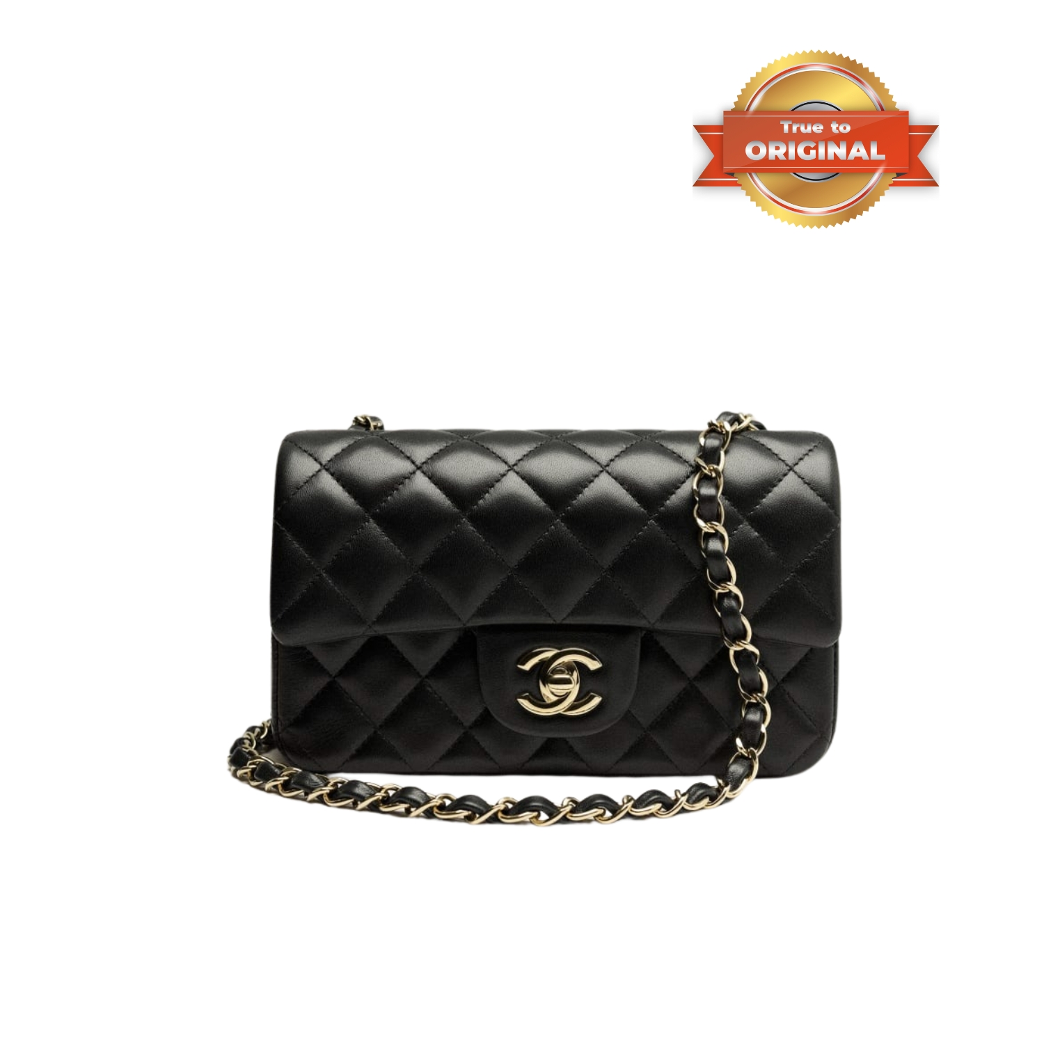 [True-to-ORIGINAL] Ch**el Mini Classic Handbag Black For Women 7.8in/20cm A69900 Y04059 94305