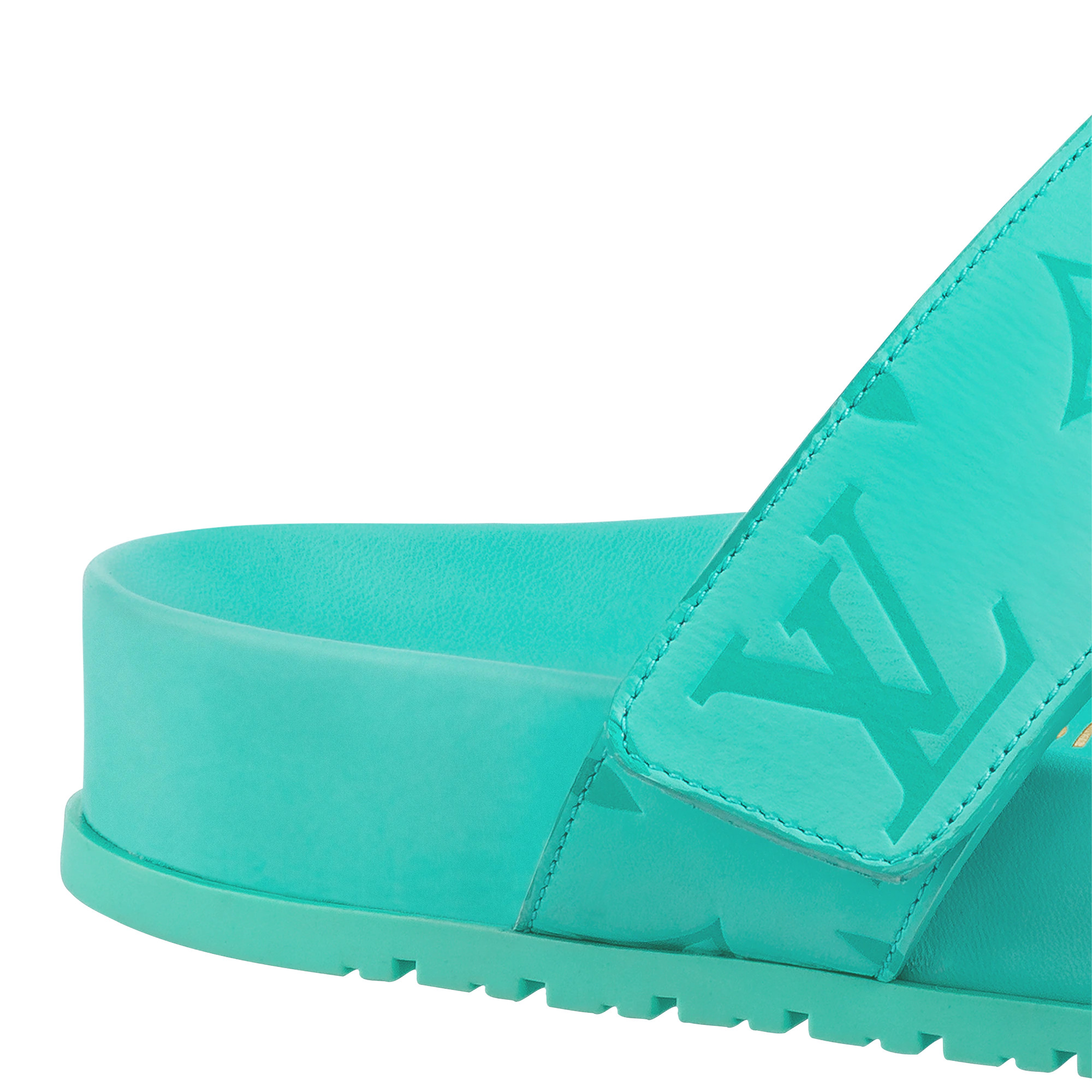 Bom Dia Flat Comfort Mule Blue For Women-1AB38Z