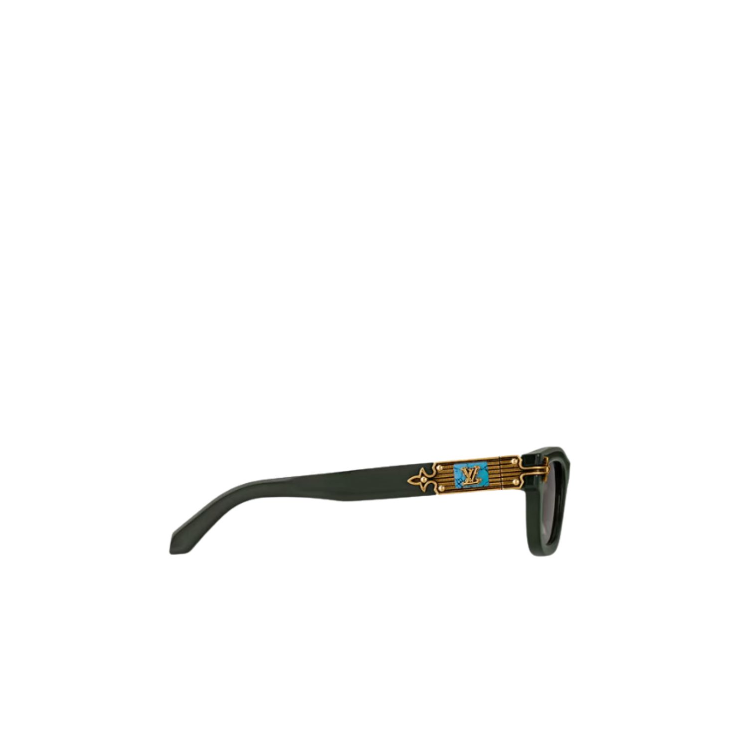 L0vis Vvtt0n LV Arabesque Sunglasses Kaki For Men Z2556U