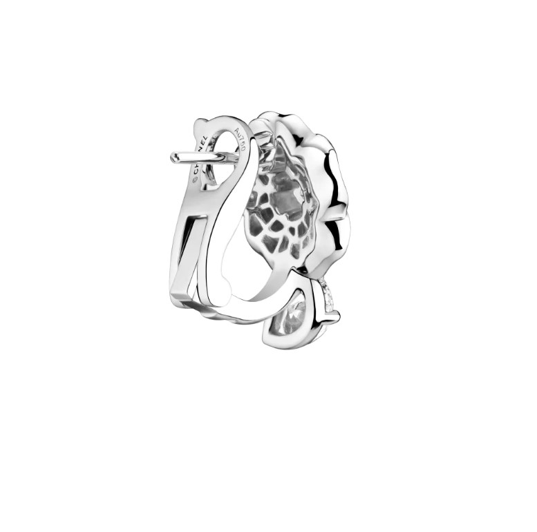 Ch**el Camélia Précieux Earrings White Gold For Women J11337