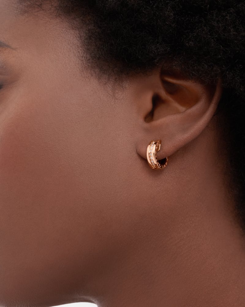 Bv1g*ai B.zero1 Earrings Rose Gold For Women 348036