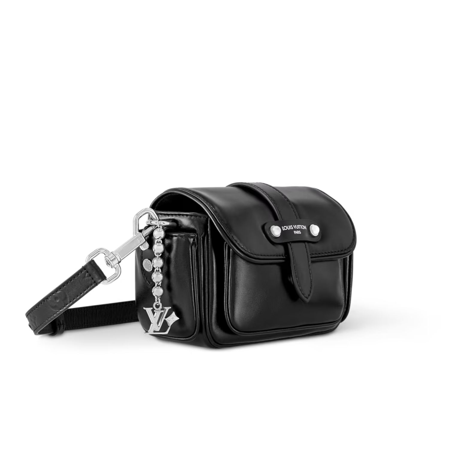 L0vis Vvtt0n Cargo Wearable Wallet Black For Men 23cm/9.1in – M13989