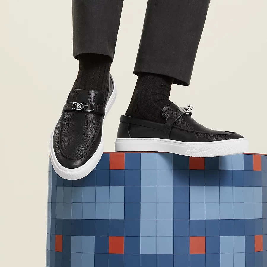 H**me5 Game Slip-on Sneaker Black For Men – H242854ZH01395