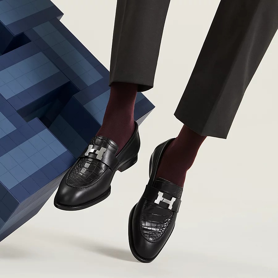 H**me5 Honoer Loafer Black For Men – H242828ZA01410