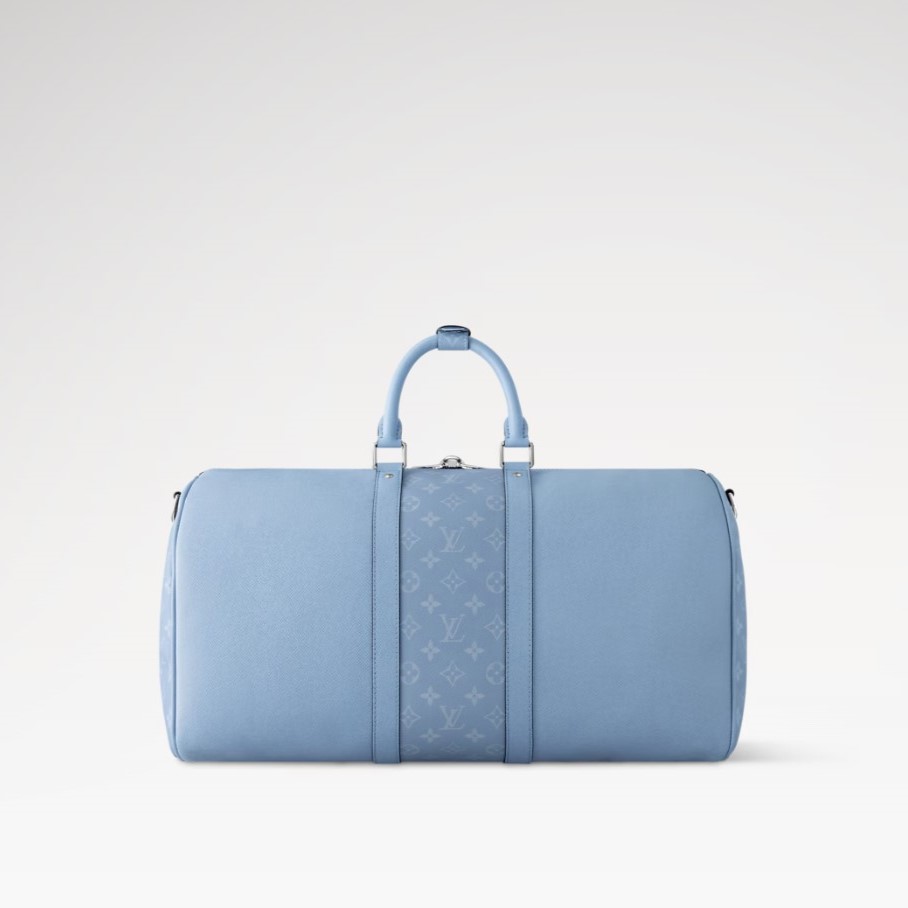 L0vis Vvtt0n Keepall Bandoulière 50 Sky Blue 19.7in/50cm M14122