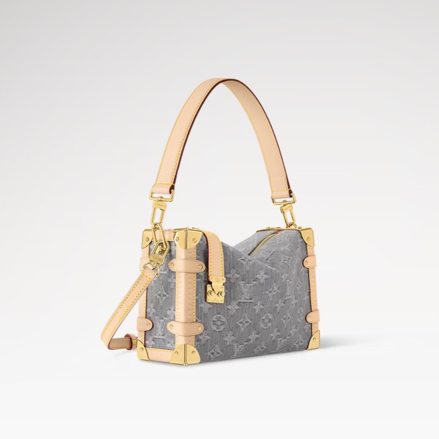 L0vis Vvtt0n Side Trunk MM Washed Gray For Women 9.3in/24cm M13285