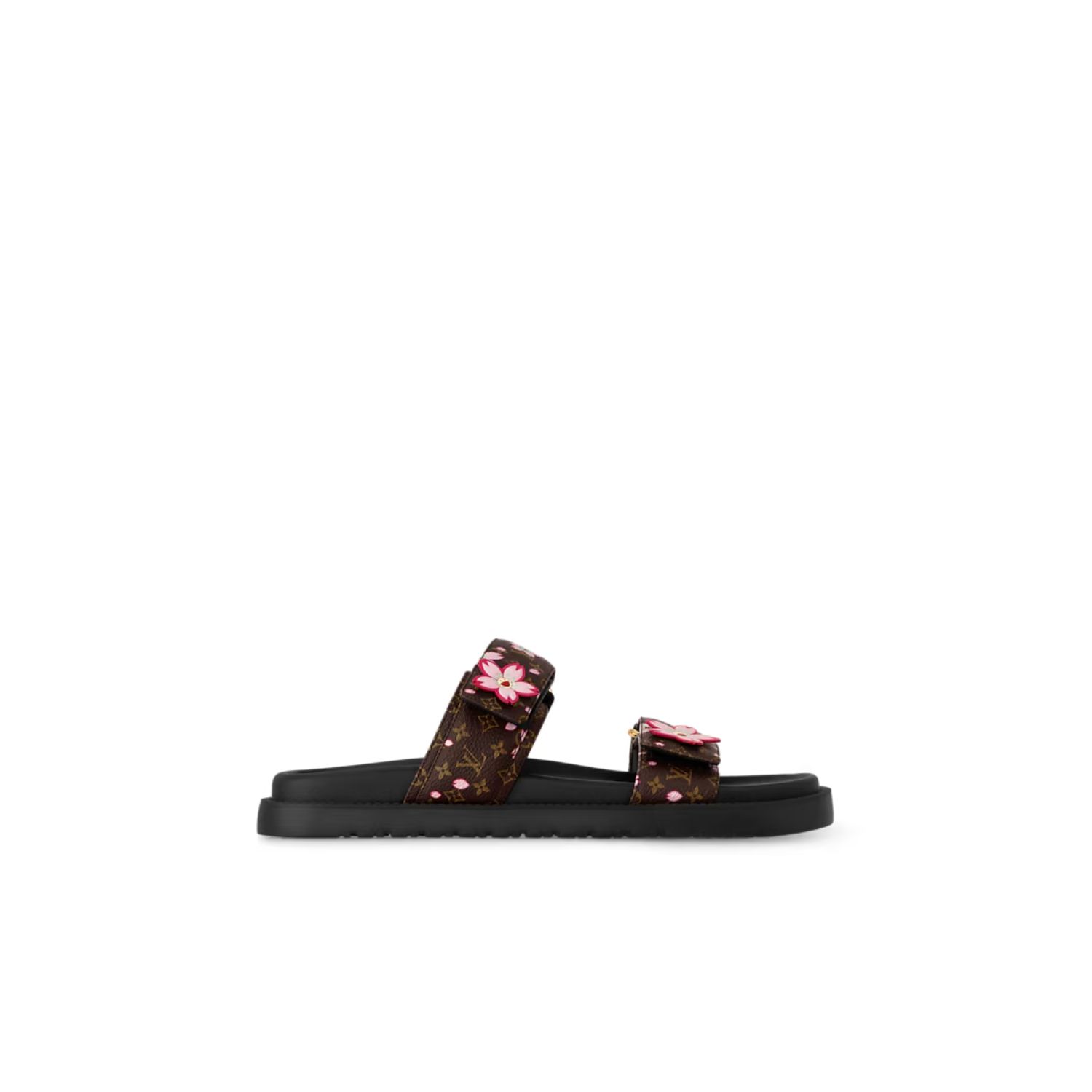 L0vis Vvtt0n LV x TM LV Sunset Flat Comfort Mule Sakura Brown For Women – 1AGVZ2