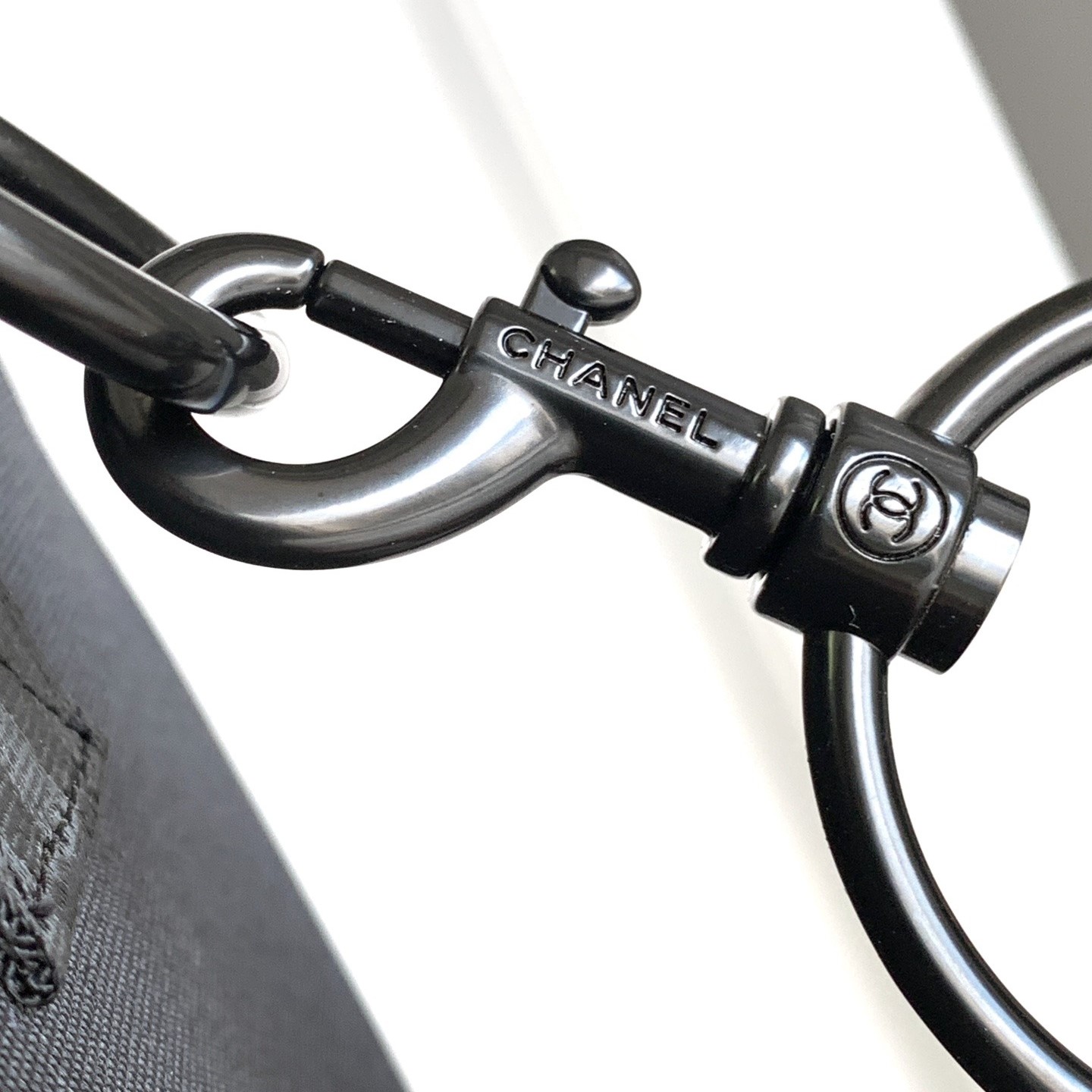 Ch**el Novelty Boston Travel Bag Black For Women 17.7in/45cm