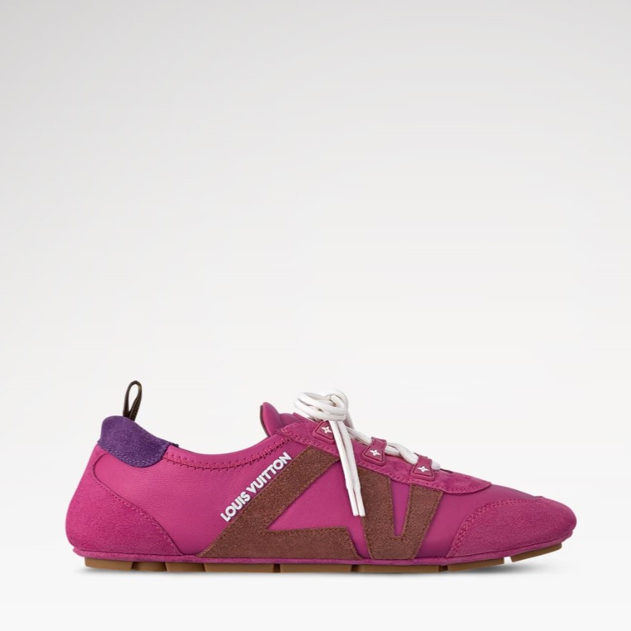 L0vis Vvtt0n LV Sneakerina Fuchsia Pink For Women 1AHNEE