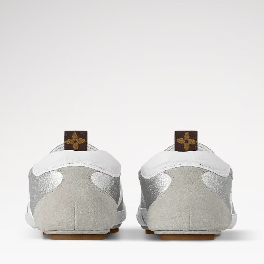 L0vis Vvtt0n LV Sneakerina Silver For Women 1AHOJD