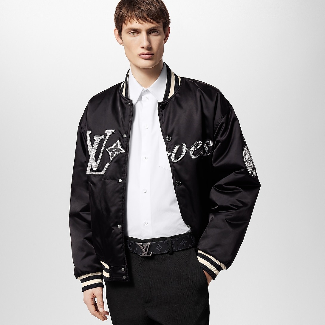 L0vis Vvtt0n LV Stitch 40mm Reversible Belt Monogram Eclipse For Men M8560U