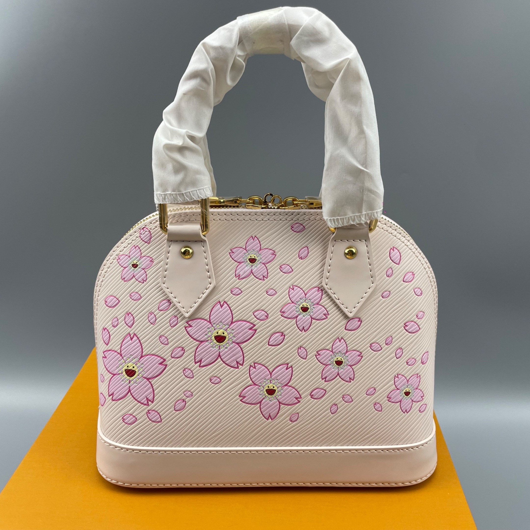 [True-to-ORIGINAL] L0vis Vvtt0n LV x TM Alma BB Pink For Women 23.5cm/9.3in – M13104