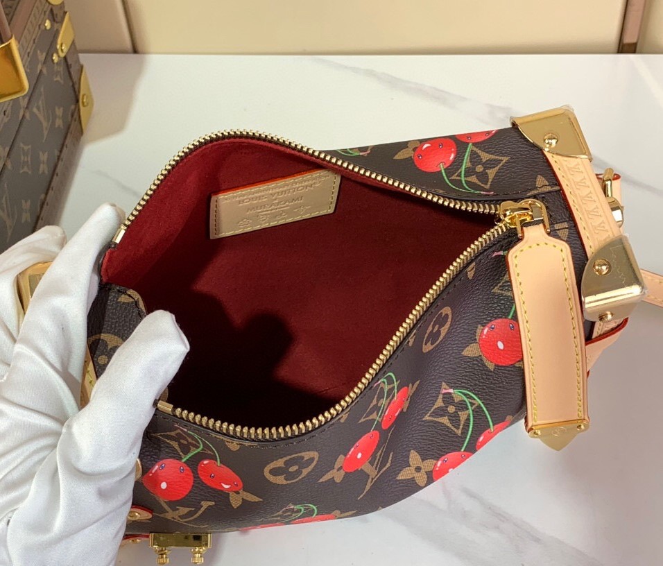 [True-to-ORIGINAL] L0vis Vvtt0n LV x TM Side Trunk MM For Women 9.3in/24cm M14278