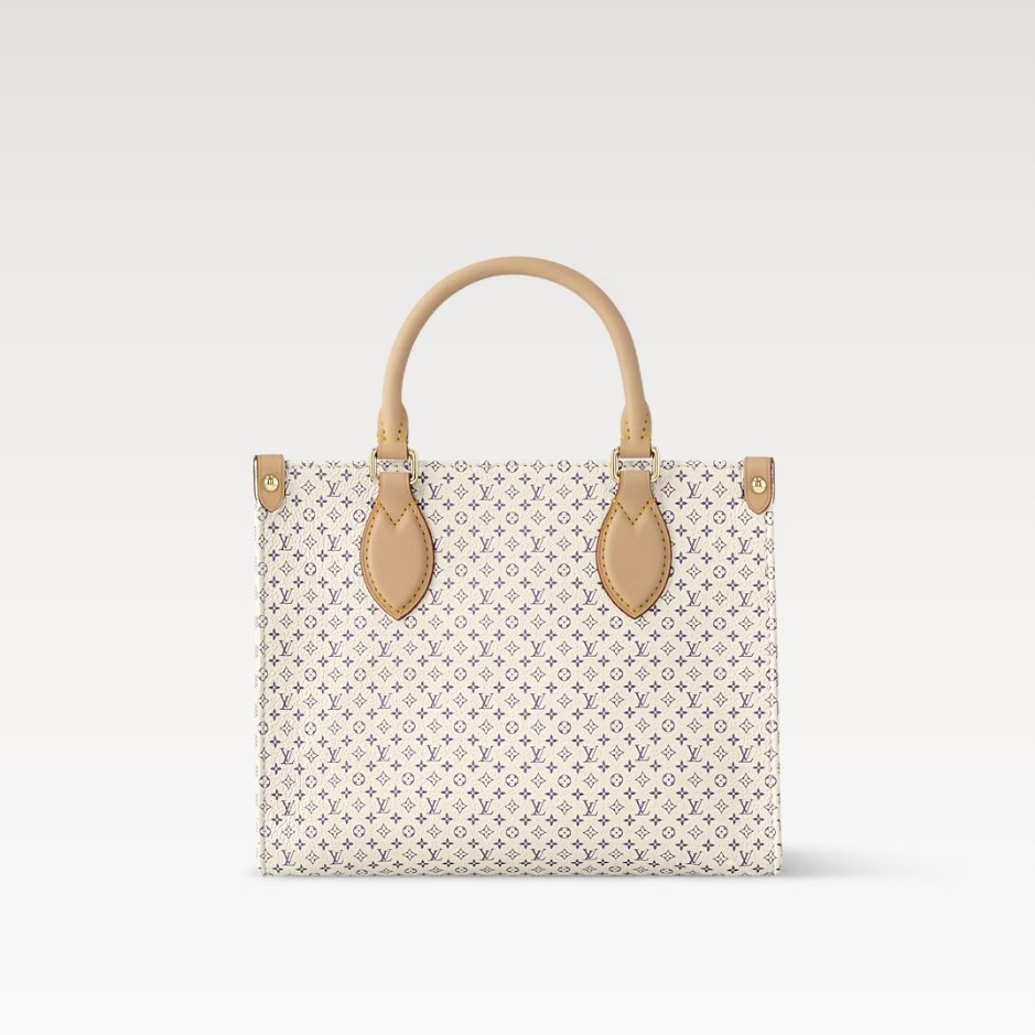 L0vis Vvtt0n OnTheGo PM Azure Blue/Sand For Women 9.8in/25cm M15138