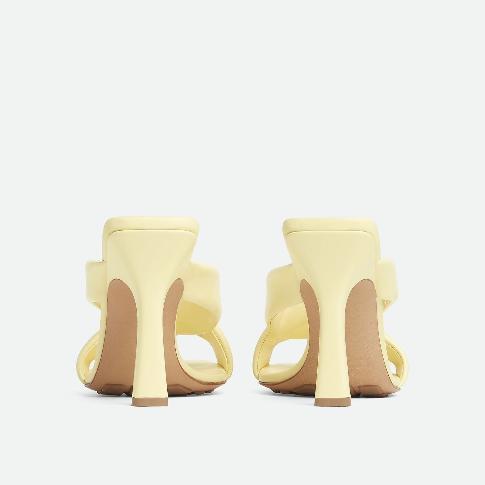 B0tt*ga Ven*ta Riva Mule High Heel Camomile For Women 827612V3H907138