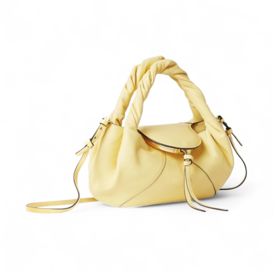 [True-to-ORIGINAL] F**di Spy Small Bag Yellow For Women 12.6in/32cm 8BR838AYCTF1NPV