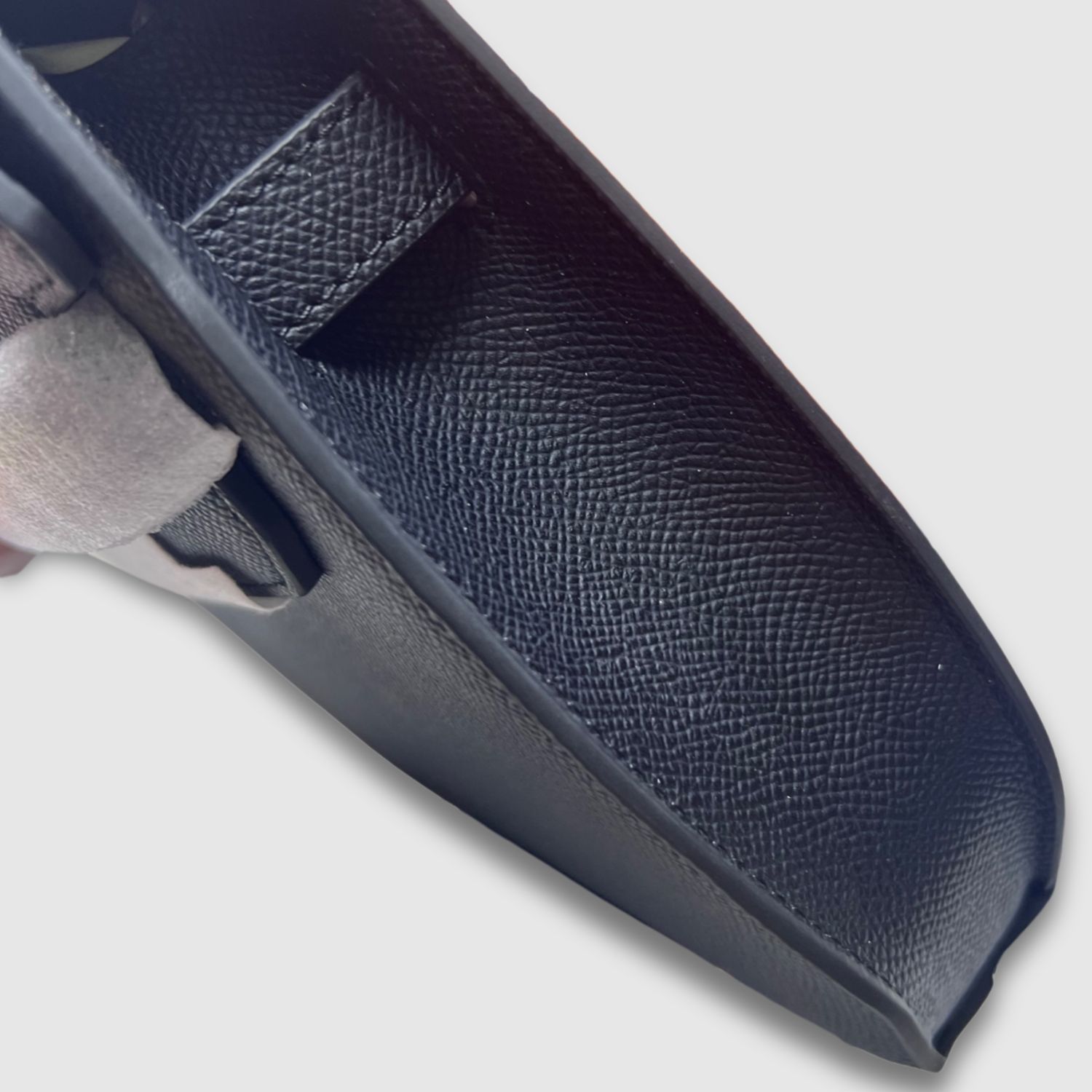 H**me5 Garden Kelly Depeches 25 Pouch Silver Hardware Black For Men – 25.4cm/10in