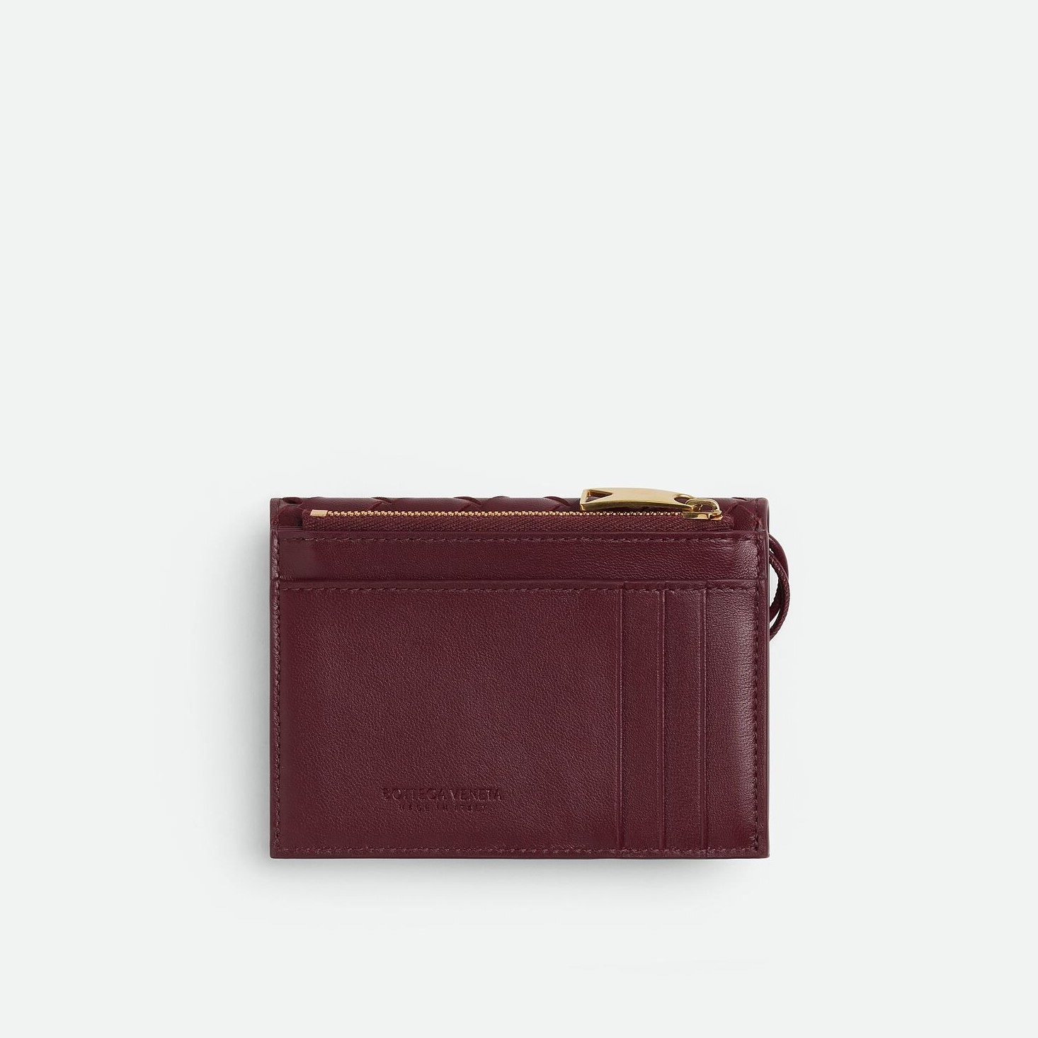 B0tt*ga Ven*ta Andiamo Zipped Card Case Barolo For Women 12.5cm/4.9in 838846VCPP22250