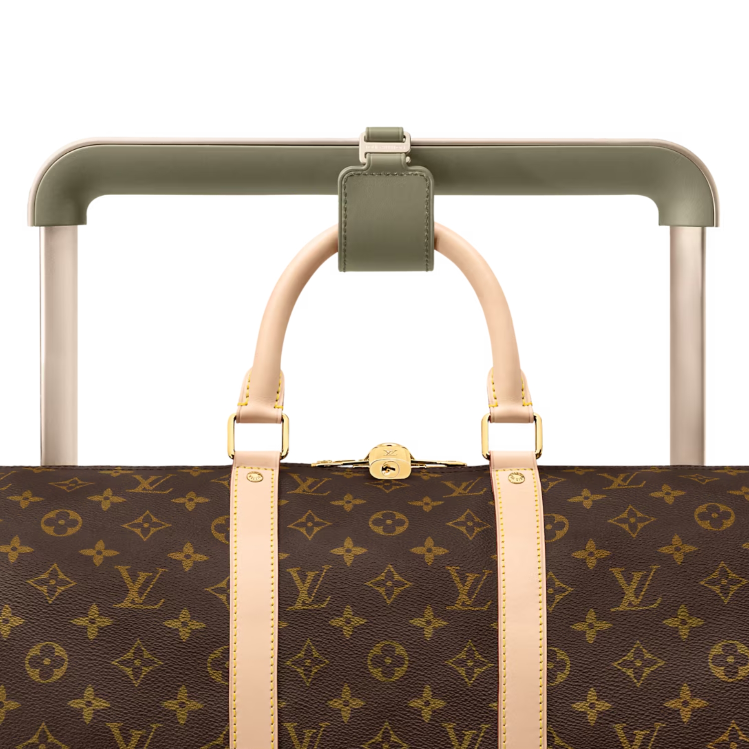 L0vis Vvtt0n Horizon 55 Suitcase Khaki Green 21.7in/55cm M15178