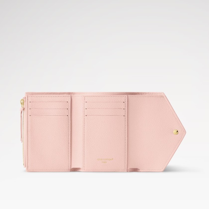 L0vis Vvtt0n Victorine Wallet Rose Opale For Women 4.7in/12cm M26895