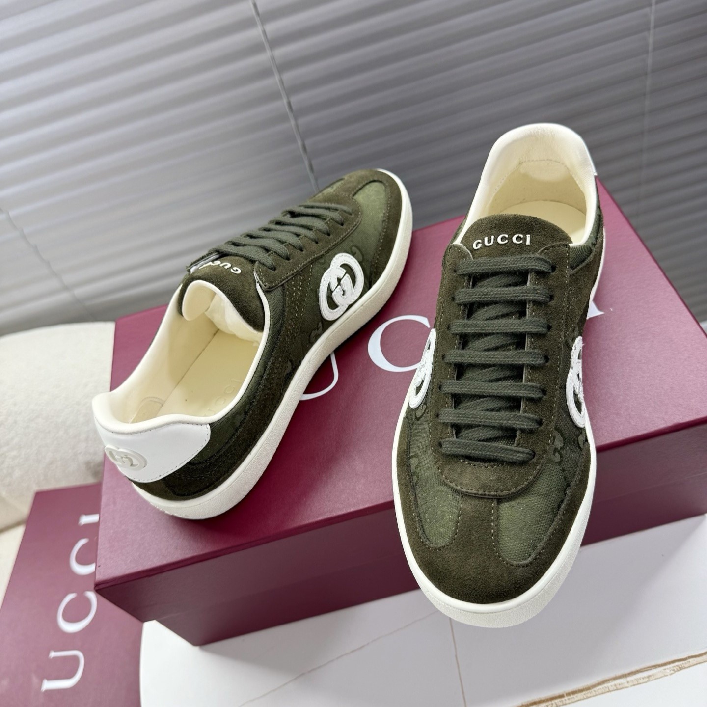 Gvc*1 G75 Trainer Dark Green For Men 840330 AAE80 3354