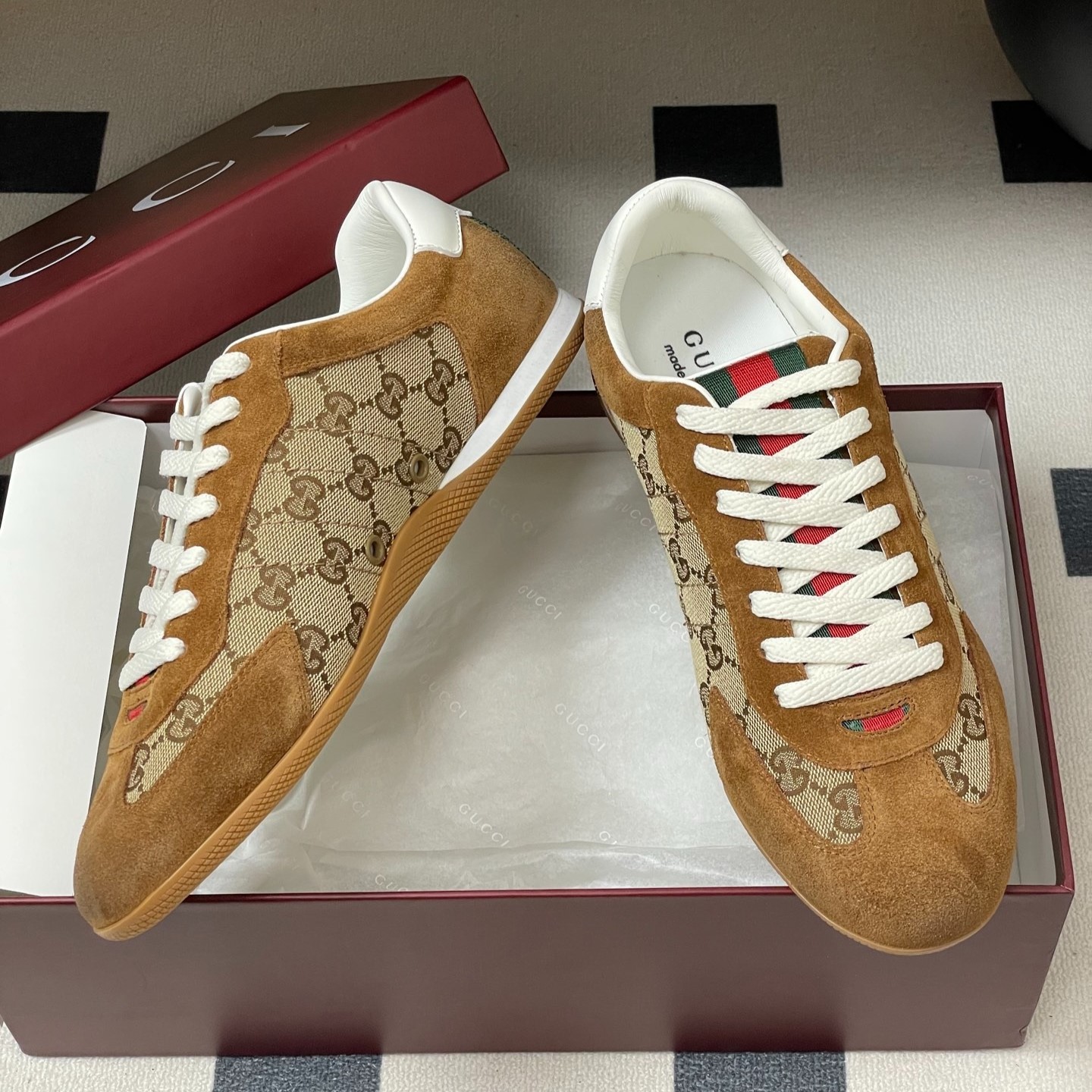 Gvc*1 Shift Sneaker Beige/Brown For Men 857018 AAF1X 2750