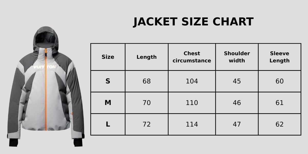 L0vis Vvtt0n Technical Down Ski Jacket Grey For Men – 1AGIQ7