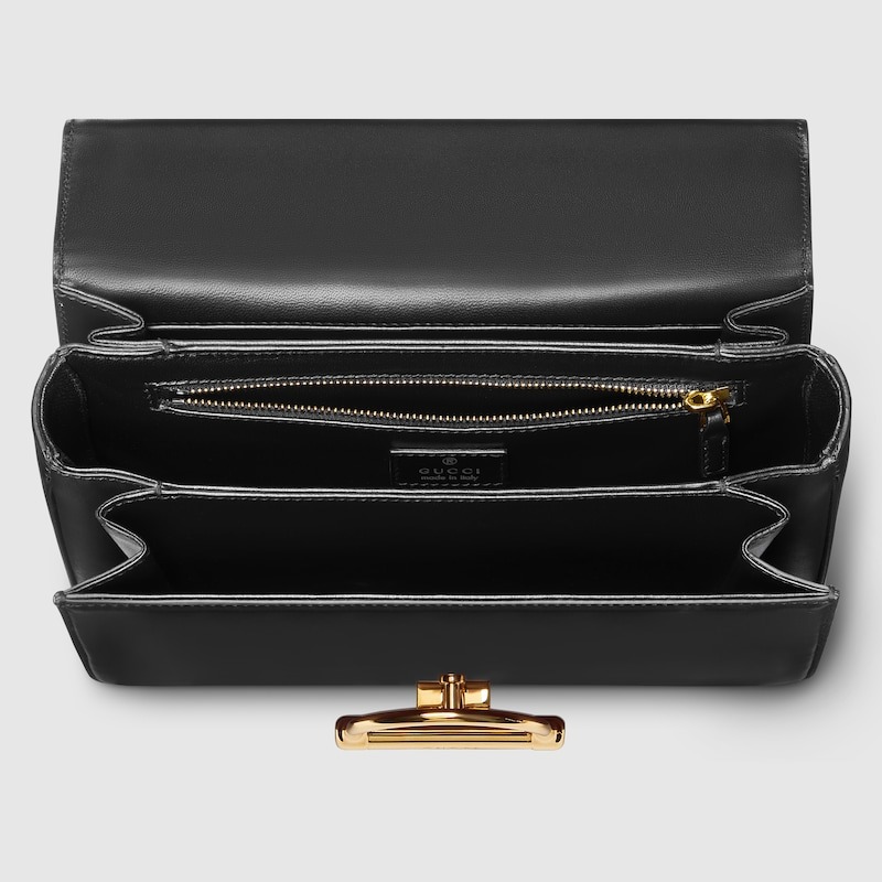 [True-to-ORIGINAL] Gvc*1 Siena Small Shoulder Bag Black For Women 8.9in/22.5cm 846705 AAFKB 1000