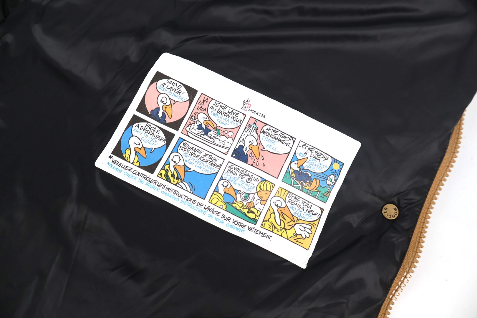 Moncler Castelnou Square-Quilted Hooded Short Down Jacket Beige For Women