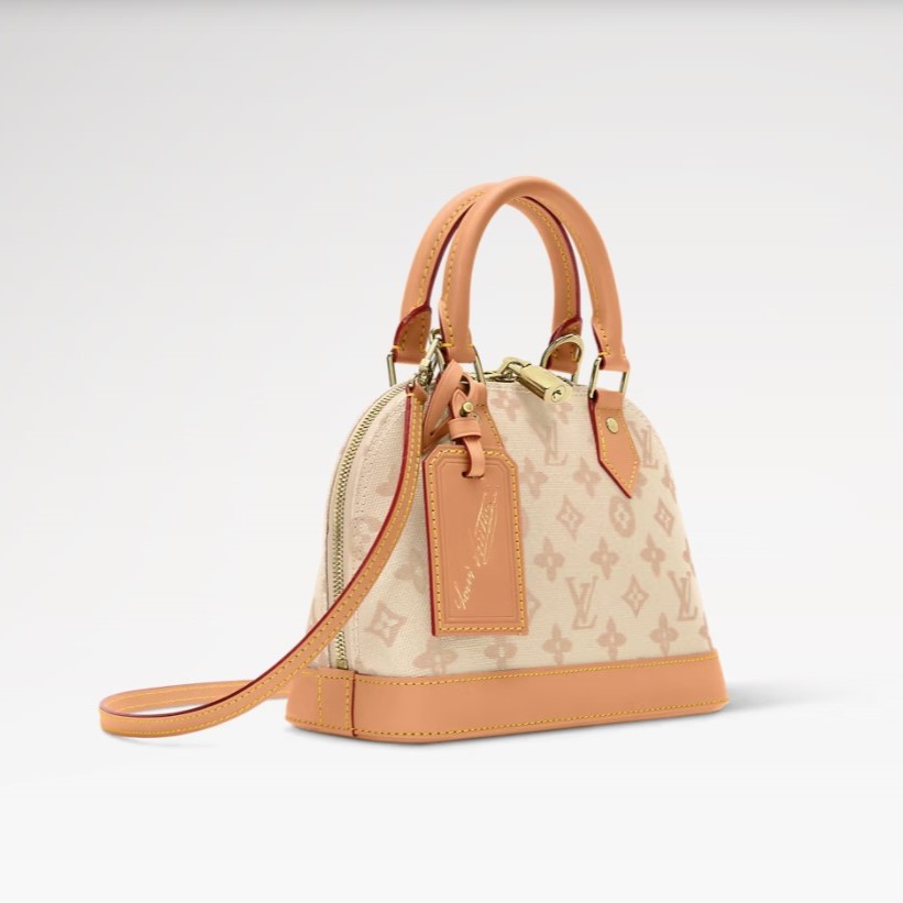 L0vis Vvtt0n Alma BB Monogram Origine Lin For Women 9.4in/24cm M27525