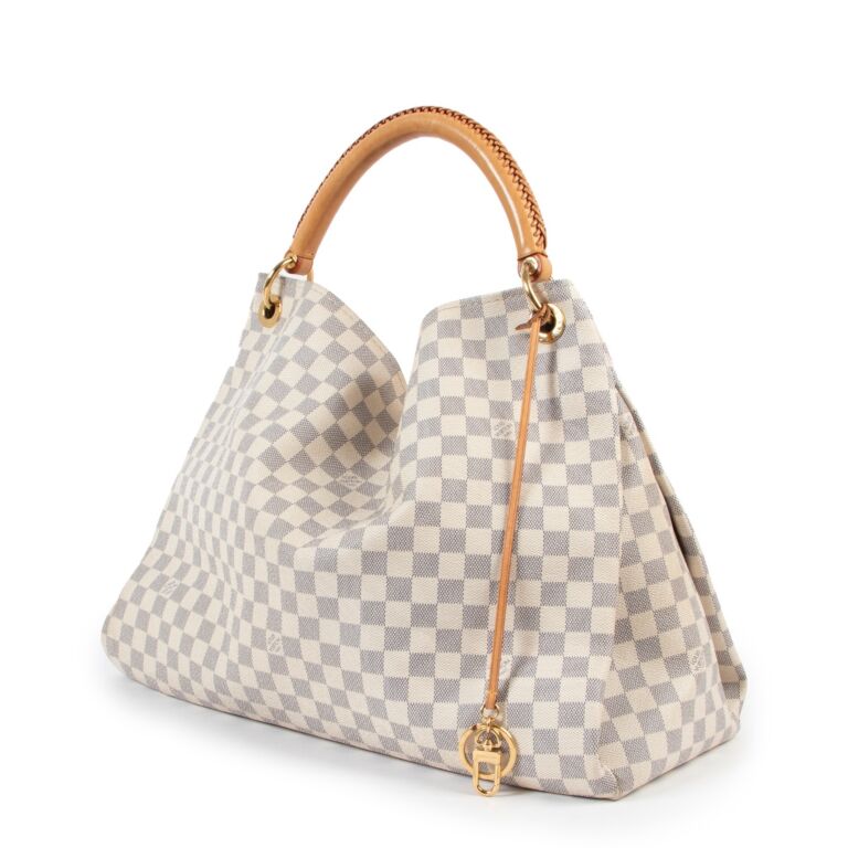 [True-to-ORIGINAL] L0vis Vvtt0n Artsy GM Damier Azur For Women 20in/51cm